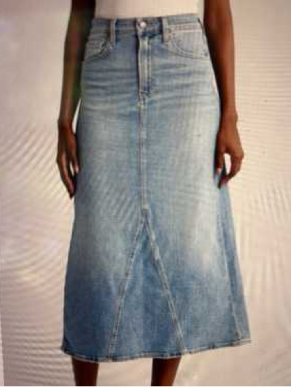 Joes Daria Light Wash Denim Skirt Sz 31